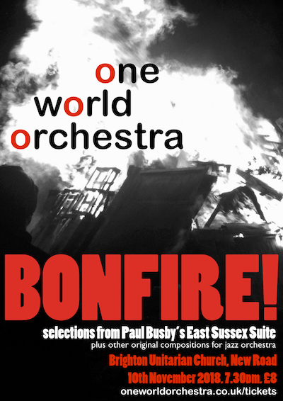 One World Orchestra poster for November 10 2018
